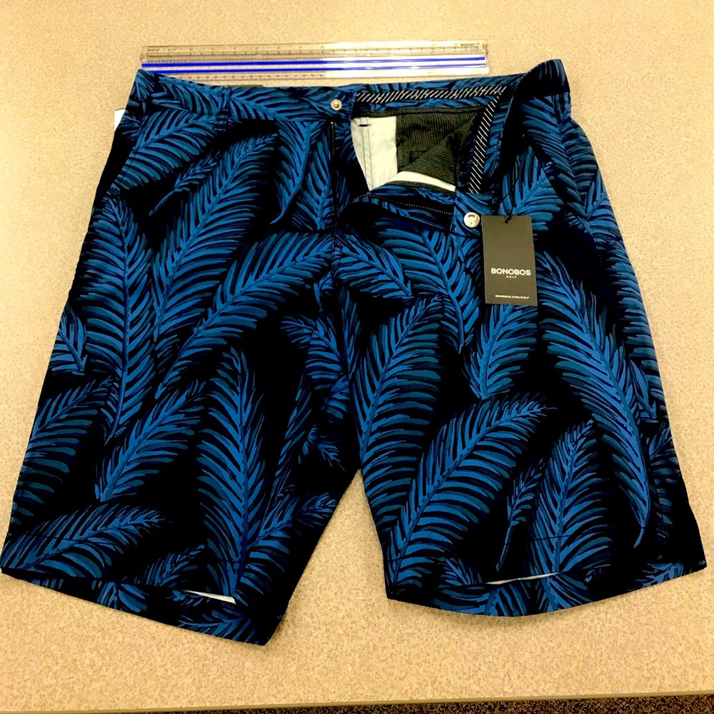 Mens Size 36 Bonobos Golf Shorts New with Tags